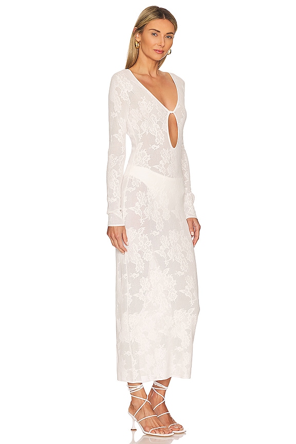 view 2 of 3 Honey Knit Dress in Ivory