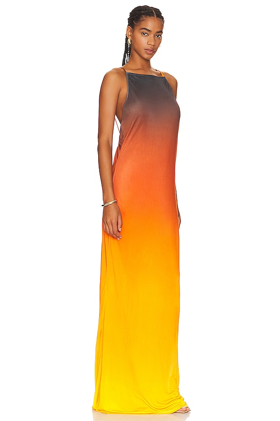 view 2 of 3 ROBE RAYNA in Orange Multi