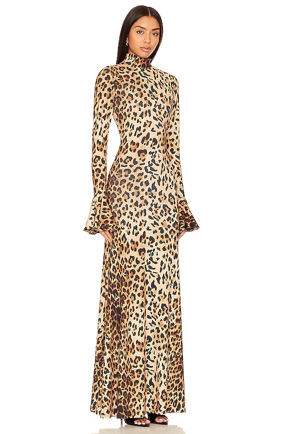 view 2 of 3 MAXIVESTIDO MAEVE in Leopard Print