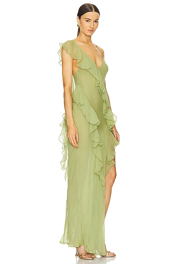 view 2 of 4 Olivialle Dress in Sage