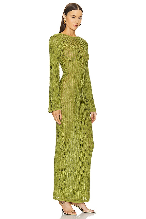 view 2 of 3 MAXIVESTIDO EXA in Sage