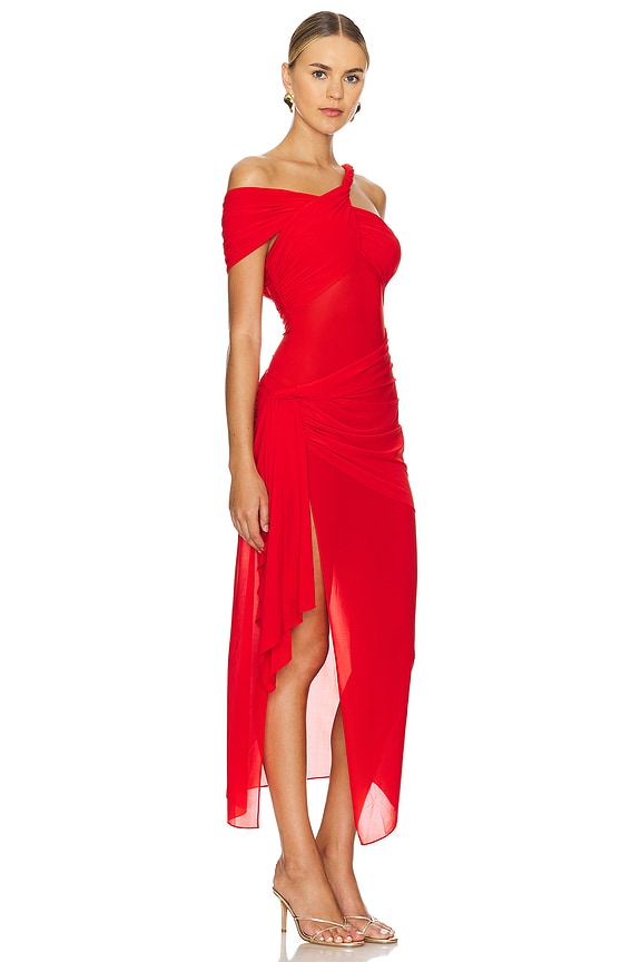 view 2 of 3 VESTIDO VIPER in Red