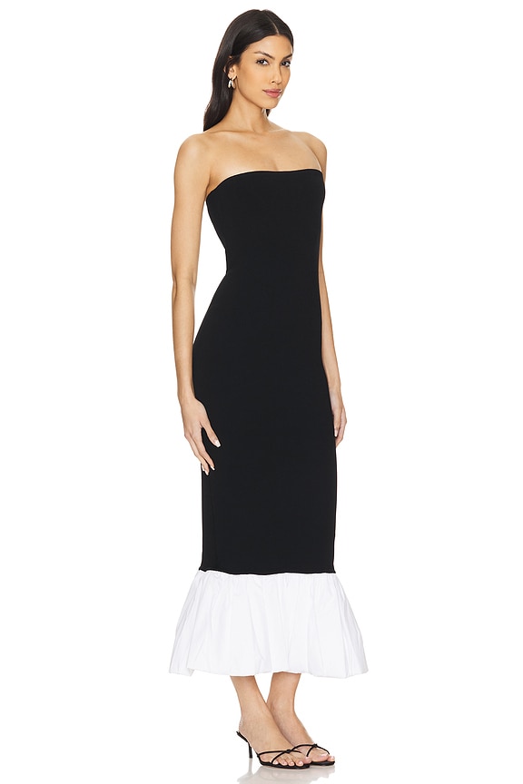 view 2 of 3 Uttara Dress in Black & White