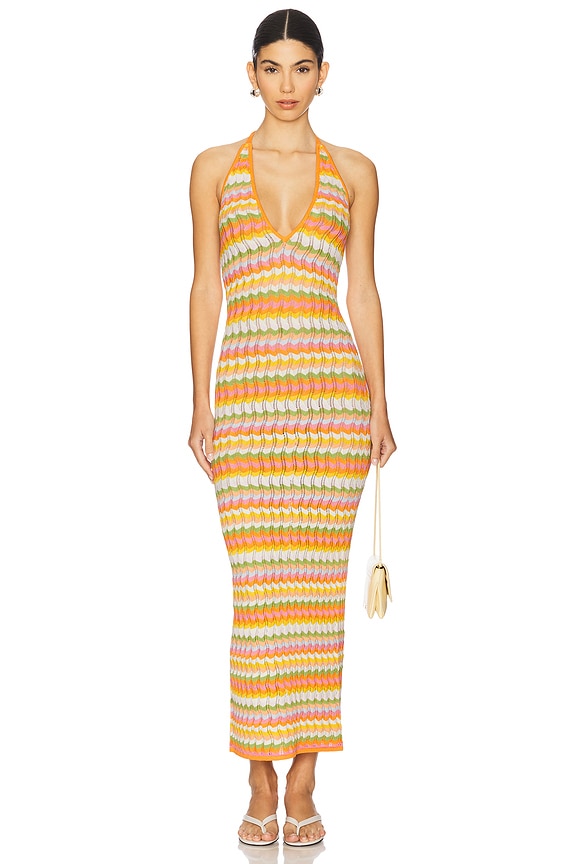 view 1 of 4 Yael Knit Dress in Rainbow Multi