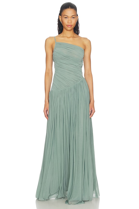 view 1 of 3 VESTIDO MONROE in Green