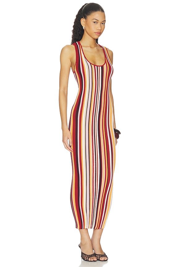 view 2 of 4 VESTIDO PUNTO KERRY in Rust Multi