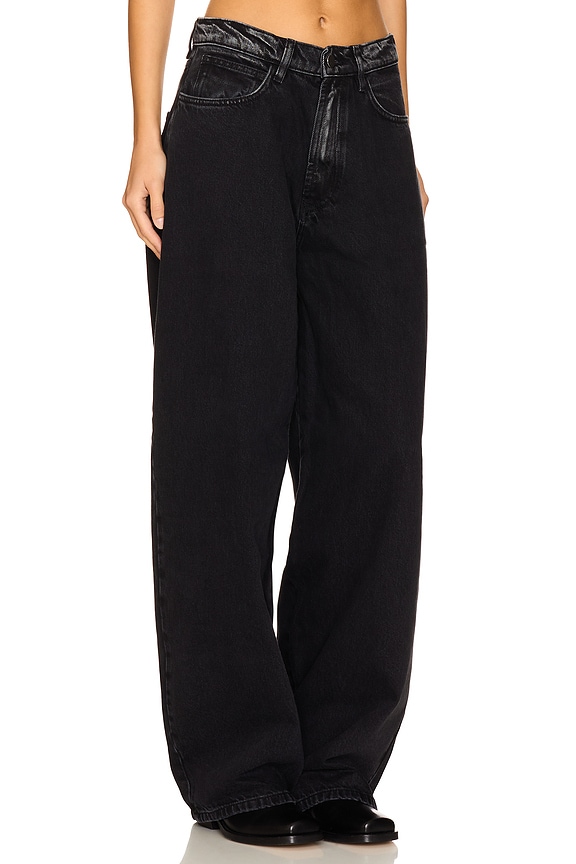 view 2 of 6 Naomi Jeans in Charcoal Wash