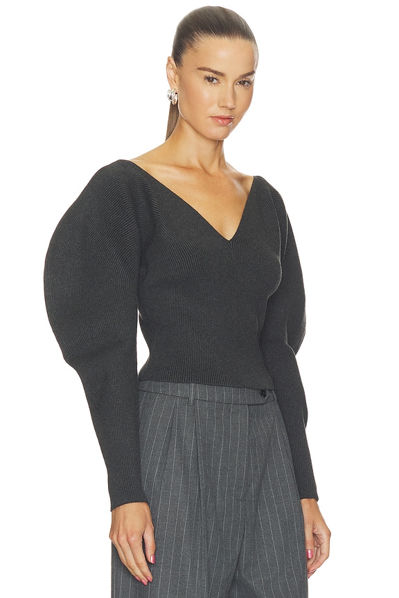 view 2 of 4 Krystal Sweater in Charcoal