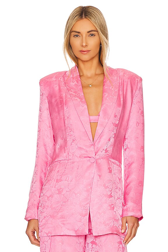 view 2 of 6 Maxis Blazer in Sachet Pink