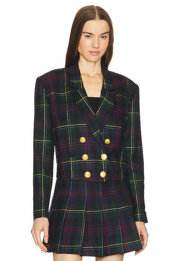 view 2 of 5 БЛЕЙЗЕР ROCKY in Blue Tartan