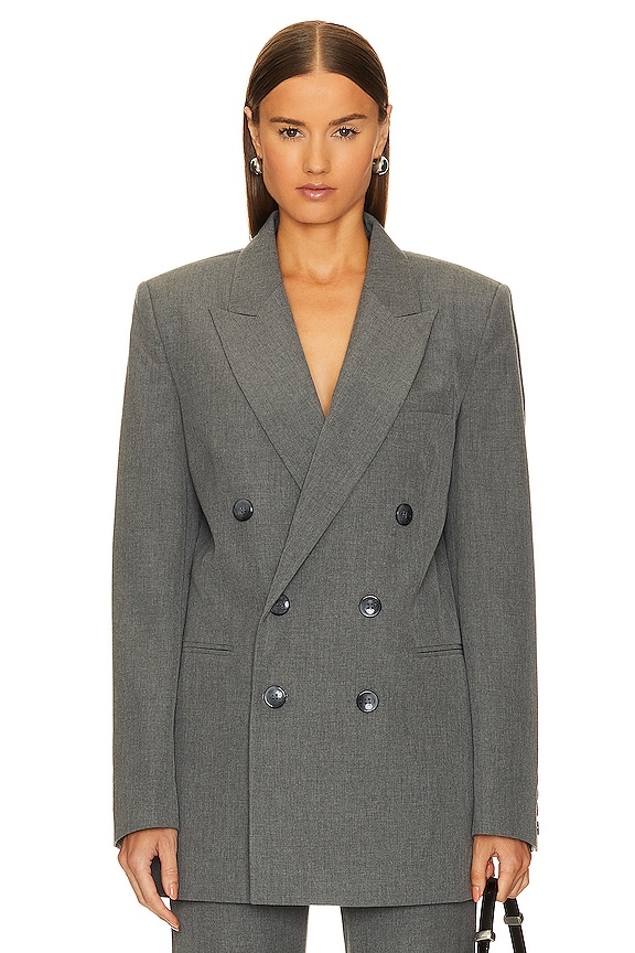 view 2 of 5 Calen Blazer in Grey