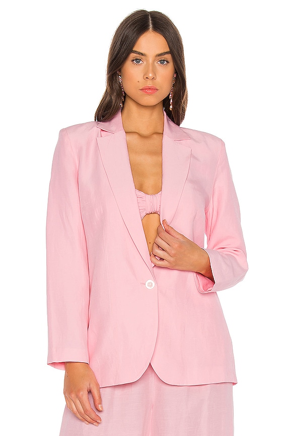 view 2 of 5 Anya Blazer in Petal