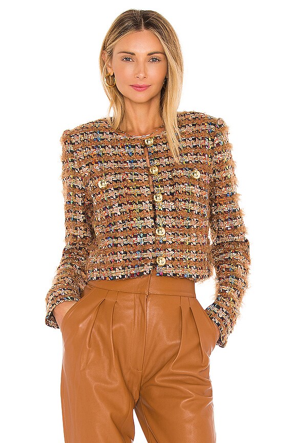 view 2 of 5 Molly Jacket in Brown Multi