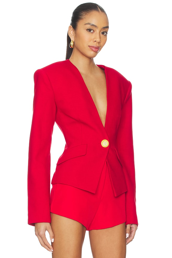 view 2 of 4 Carrie Blazer in Red