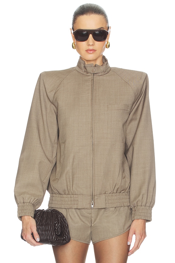 view 2 of 5 BLOUSON FARIAH in Mink