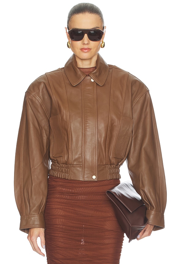 view 2 of 5 Samson Jacket in Tobacco