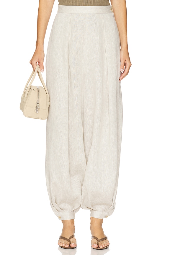 view 2 of 6 PANTALON APOLO in Natural