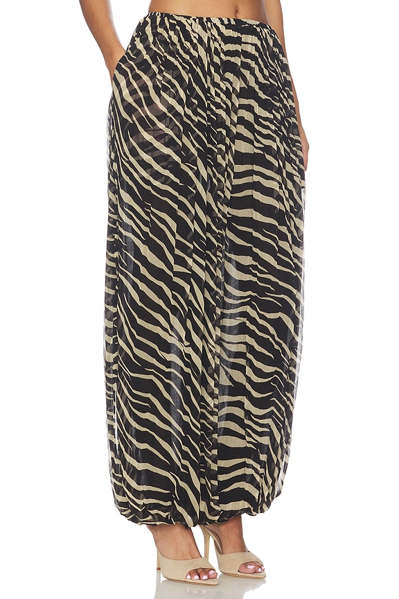 view 2 of 6 PANTALÓN PIERNA ANCHA RENIER in Zebra