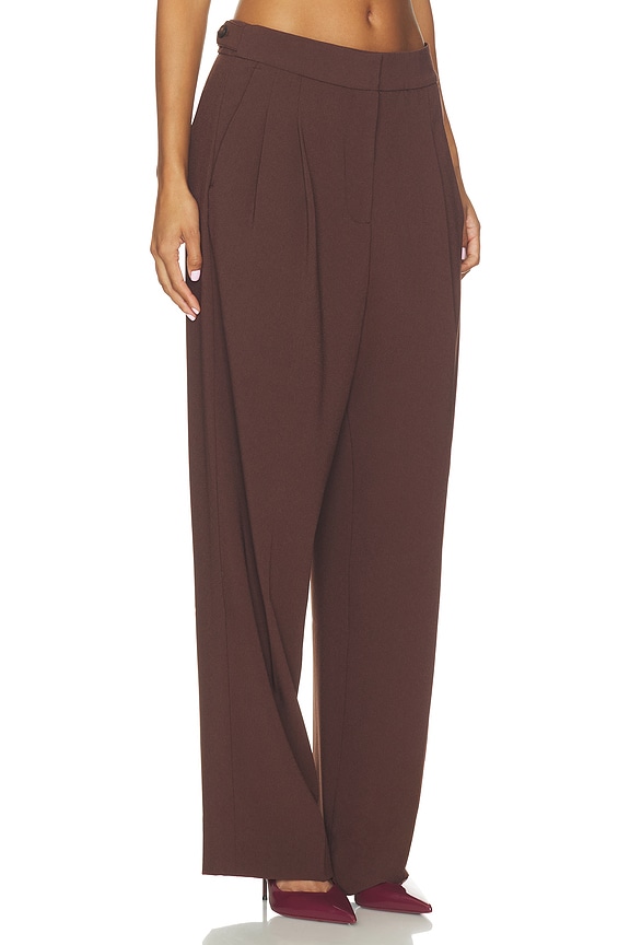 view 2 of 6 PANTALONES HAYES in Chocolate