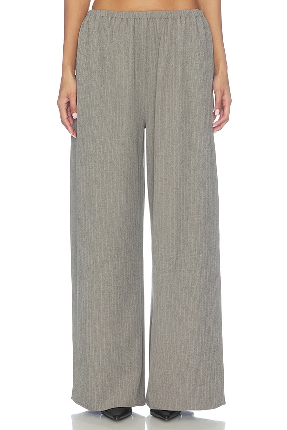 view 2 of 7 Moni Pant in Grey Stripe