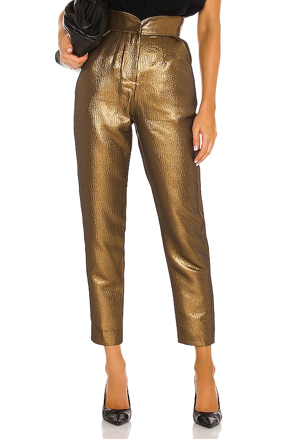 view 1 of 4 Dorothy Pant in Antique Gold