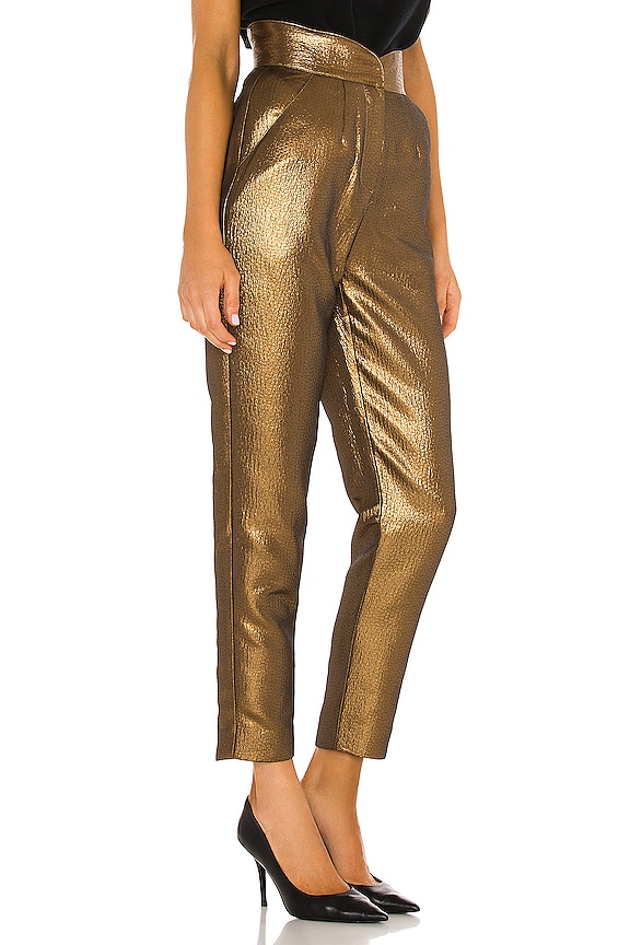 view 2 of 4 Dorothy Pant in Antique Gold