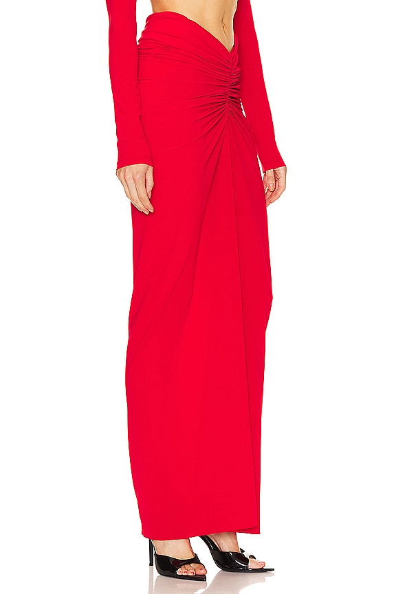 view 2 of 4 FALDA MAXI CHASE in Scarlet