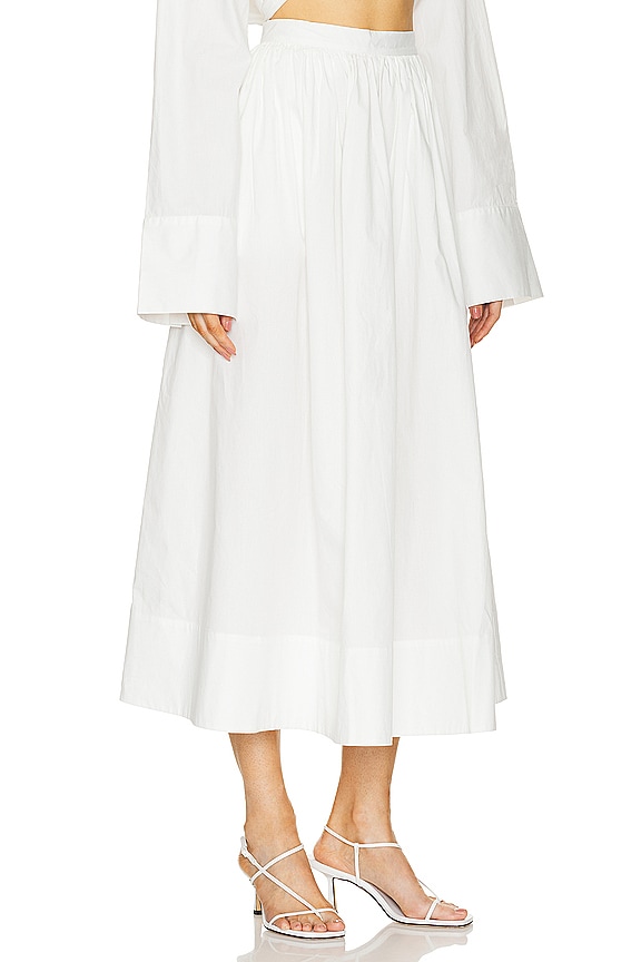 view 2 of 4 Renza Skirt in Optic White