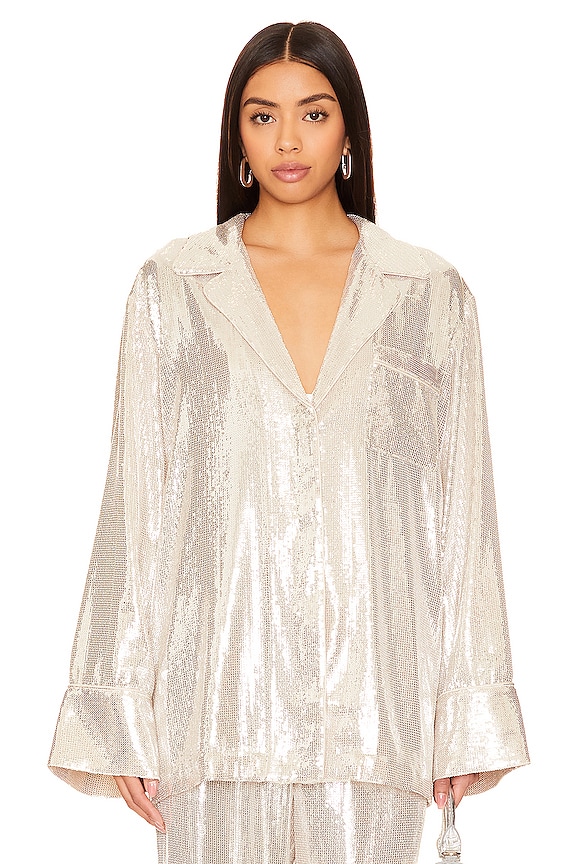 view 2 of 6 Valentina Top in Champagne