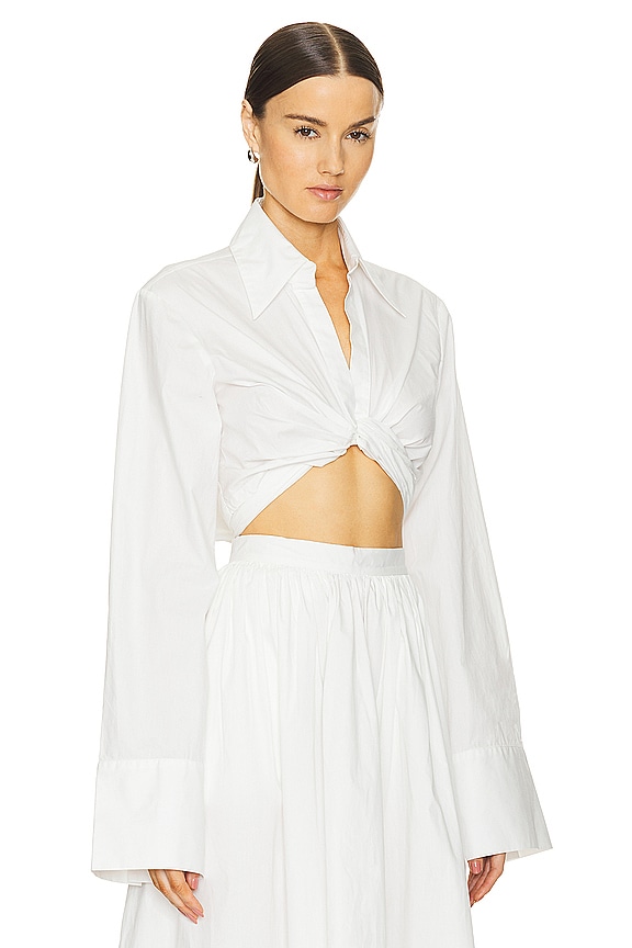 view 2 of 4 Palmer Top in Optic White