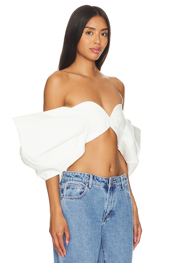 view 2 of 4 Birdy Top in White