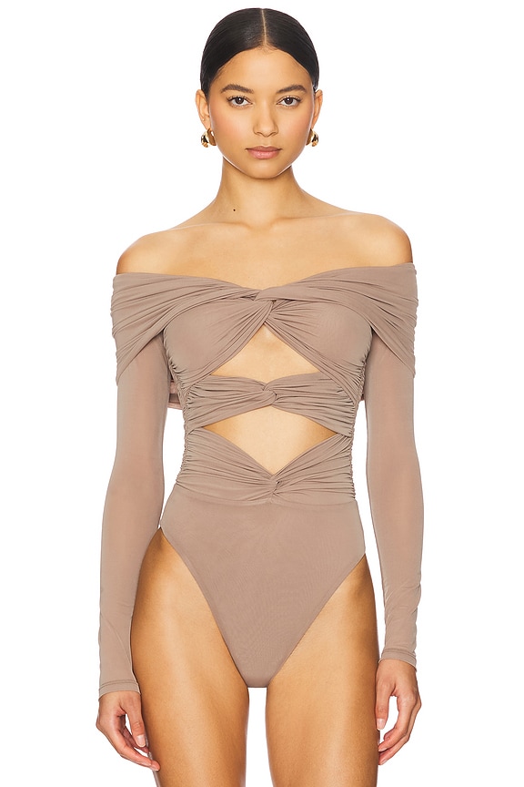 view 2 of 5 Fitz Bodysuit in Fog