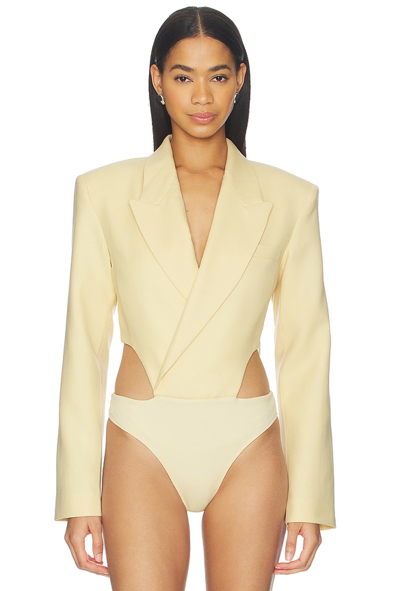 view 2 of 5 Florina Bodysuit in Banana