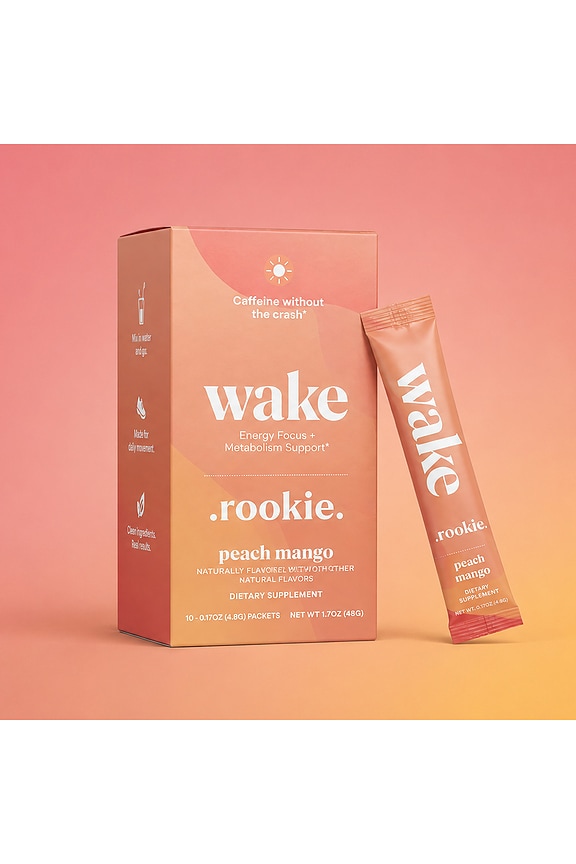 view 2 of 6 COMPLEMENTO WAKE ENERGY + METABOLISM SUPPORT in Peach Mango