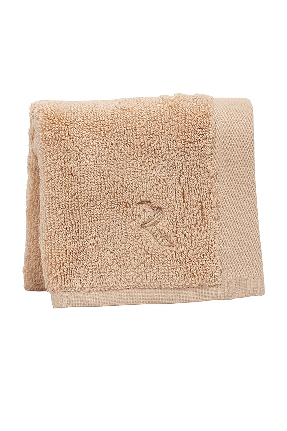 view 2 of 3 Set of 2 Wash Cloths With Wash Cloth Holder in Toasted Almond