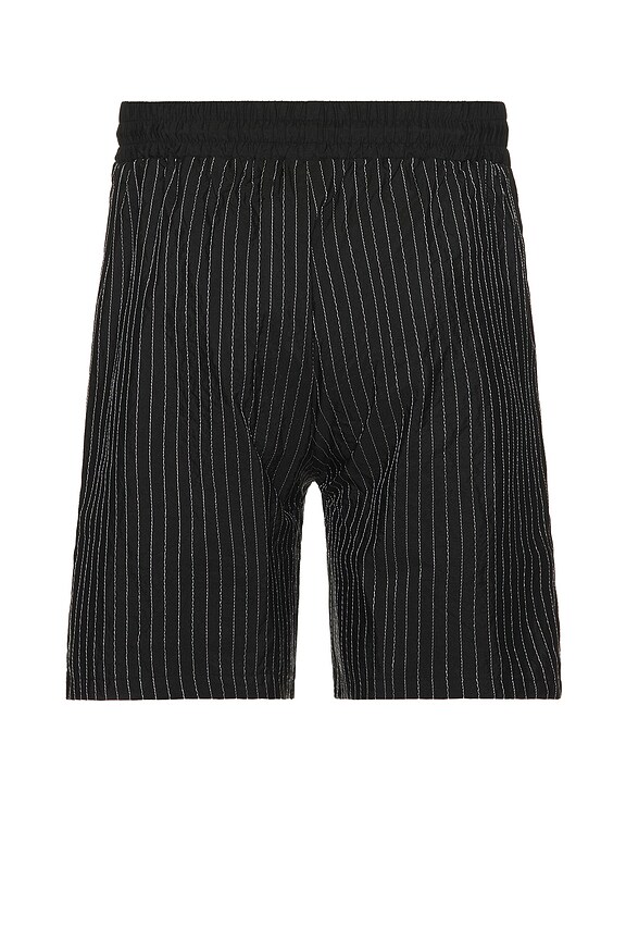 view 2 of 4 Crinkle Lovers Patch Short in Black