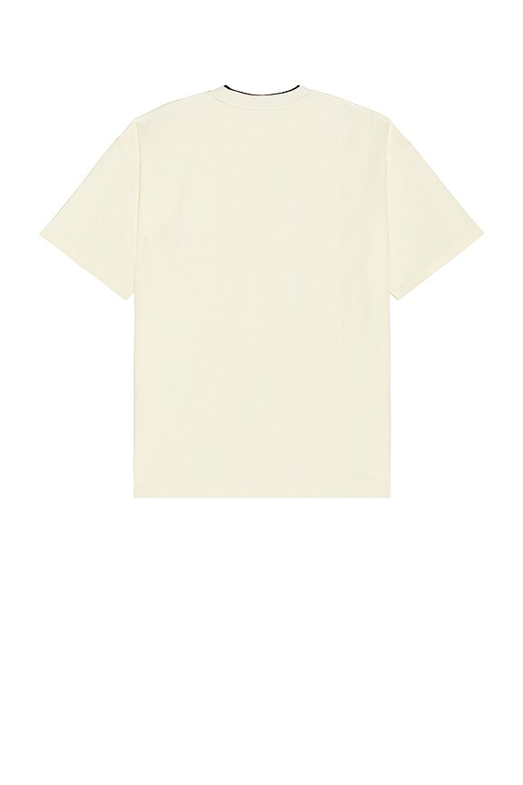 view 2 of 3 Double Neck Arch Tee in Creme