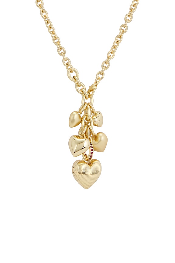 view 2 of 3 The Family Of Hearts Pendant Necklace in Gold