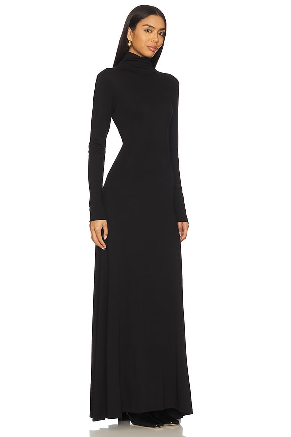 white long sleeve maxi dress with Slit and Sleeves XL / 10 / White shop pink true to size Lycra Fitted Strapless Slit SIZE: EURO - US COLLAR:46-18