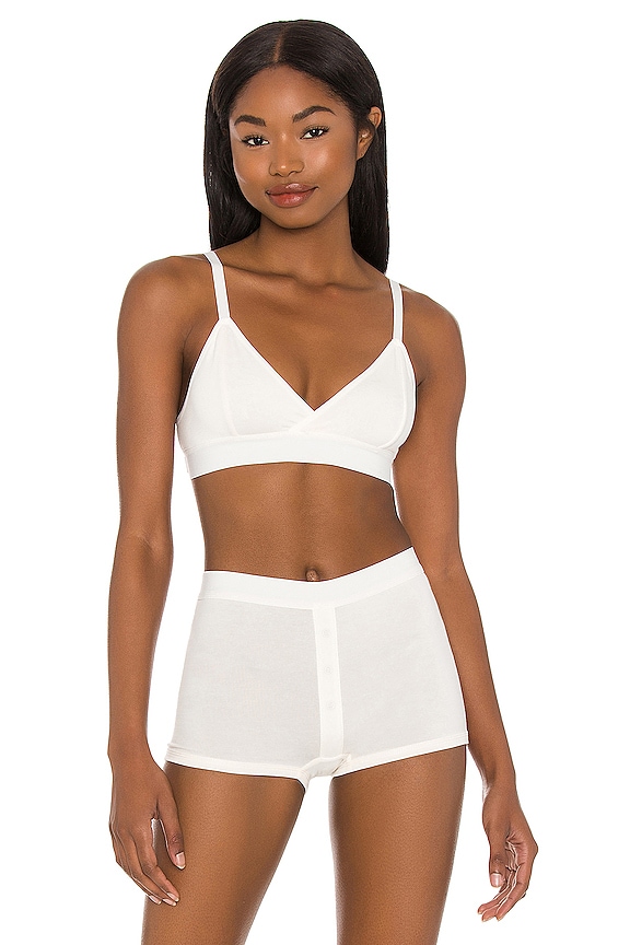 view 1 of 4 Classic Bralette in Bone