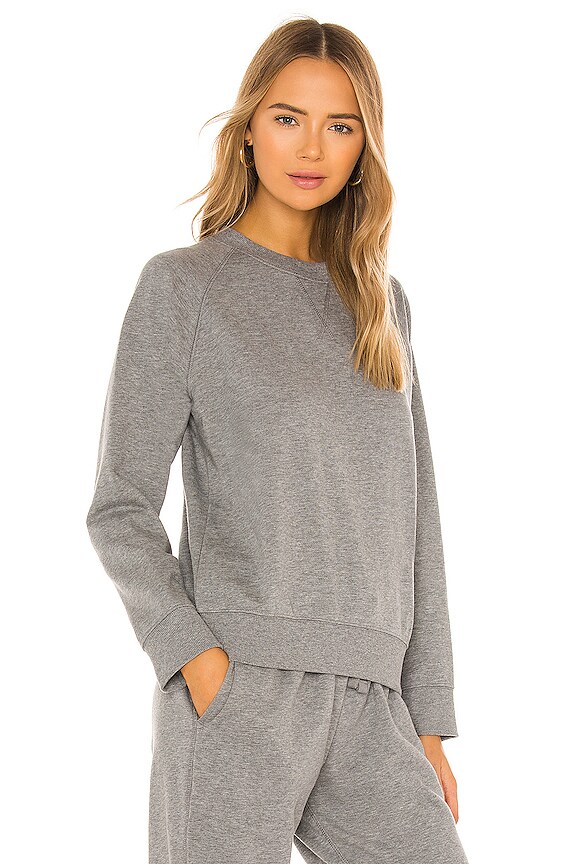 view 2 of 4 Recycled Crew Sweatshirt in Heather Grey