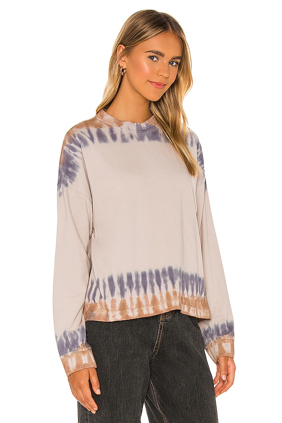 view 2 of 4 Relaxed Pullover in Tie Dye