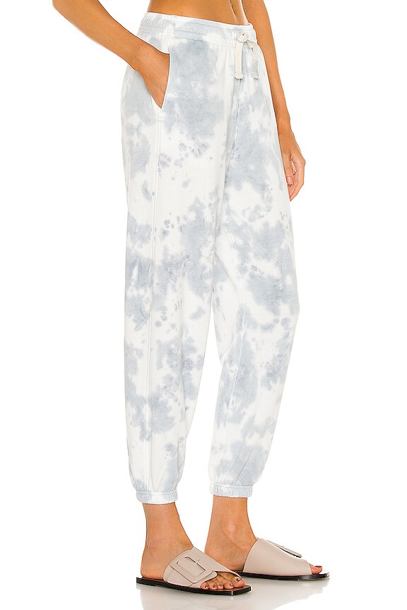 view 2 of 4 Recycled Fleece Sweatpant in Blue Mirage Tie Dye
