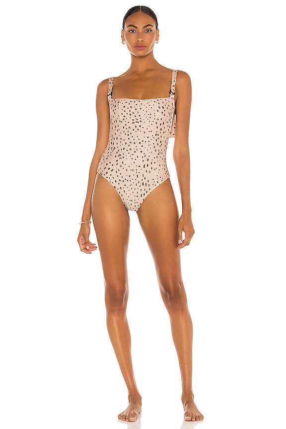 view 1 of 3 Hunter One Piece Bikini in Cheetah
