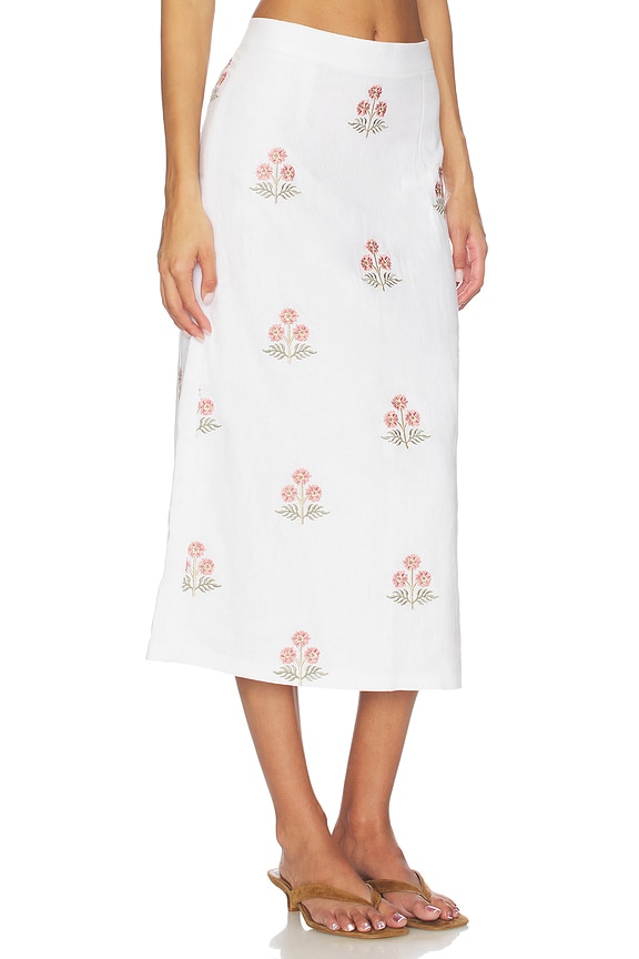 view 2 of 6 FALDA YALDA in Off White & Pink