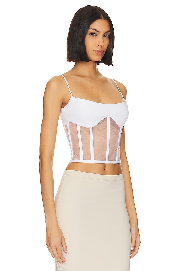 view 2 of 4 CORSET in White