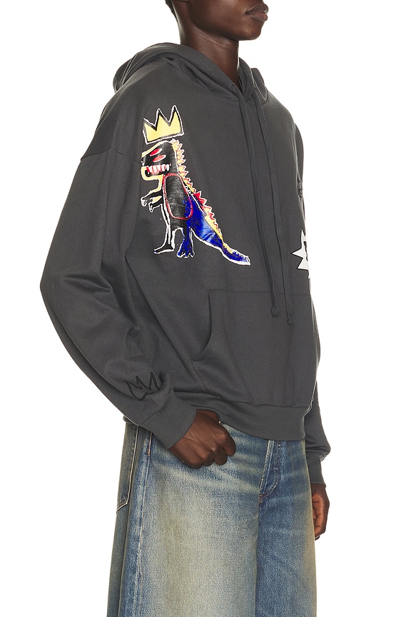 view 2 of 8 Basquiat Hoodie in Grey