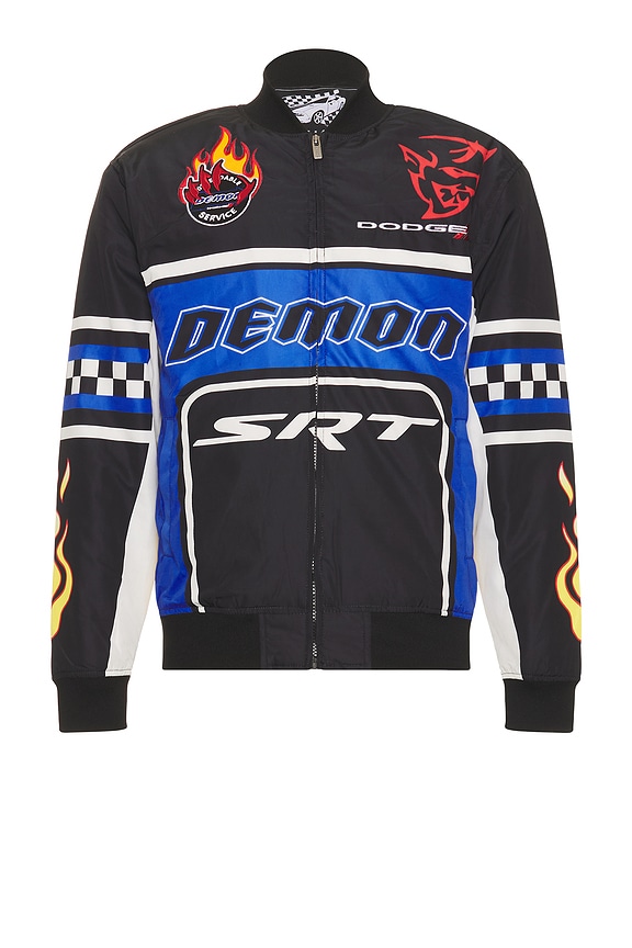 view 1 of 4 Dodge Racing Jacket in Black