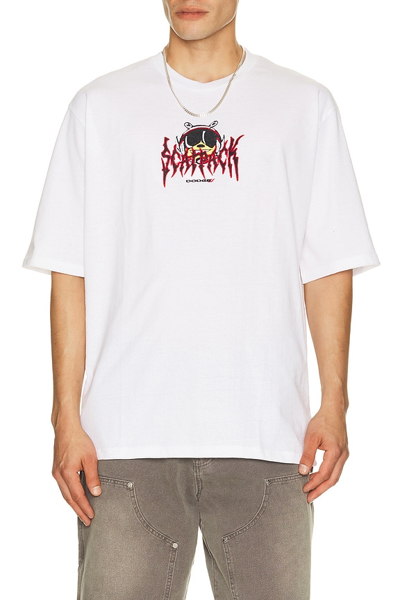 view 2 of 5 Dodge Scatpack Tee in White