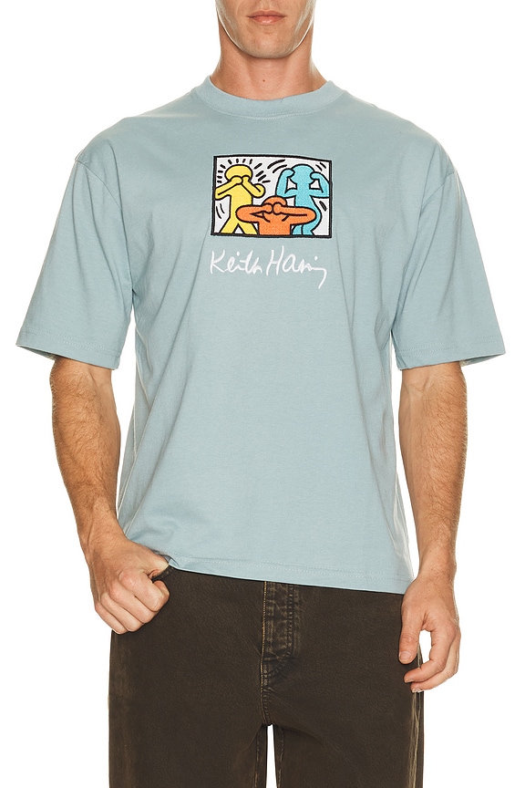 view 2 of 5 Keith Haring Tee in Light Blue